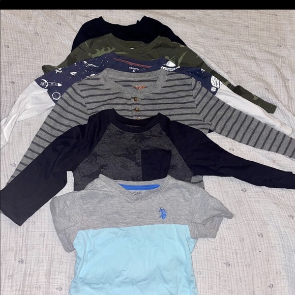 Other - 6 shirt bundle size 4T 4 NWOT and 2 EUC